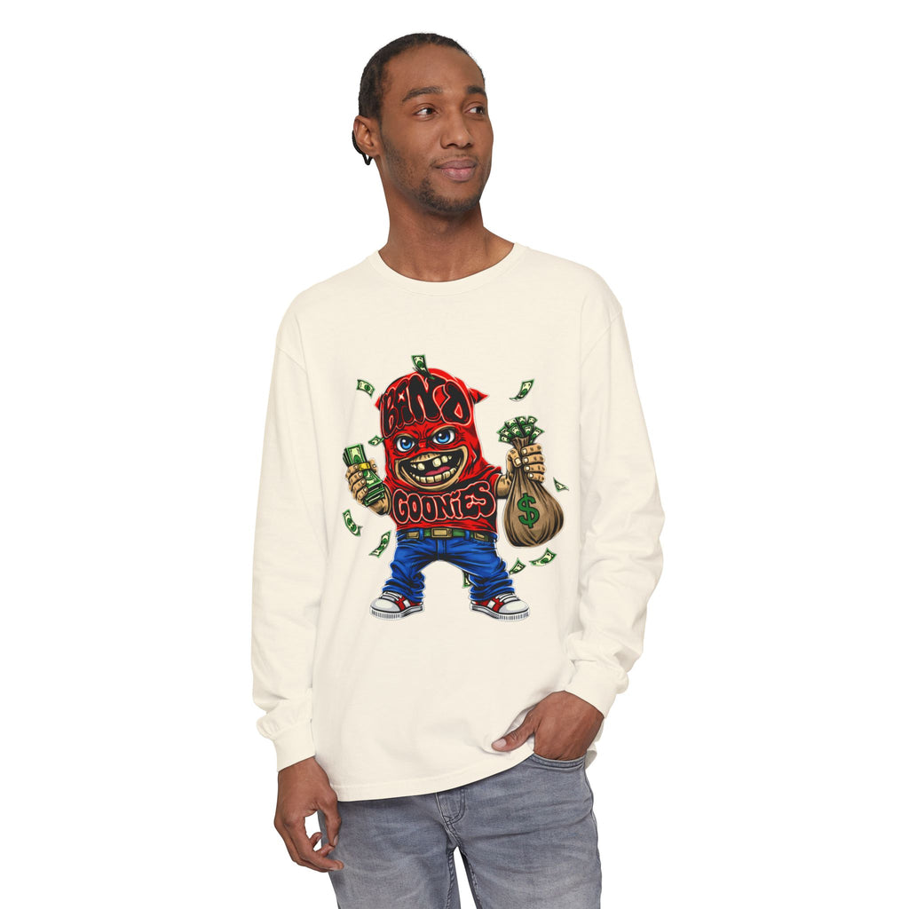 Unisex Garment-dyed Long Sleeve T-Shirt