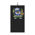 Winter Neck Gaiter with Drawstring | Blue Goonie "Money Follows Mindset"