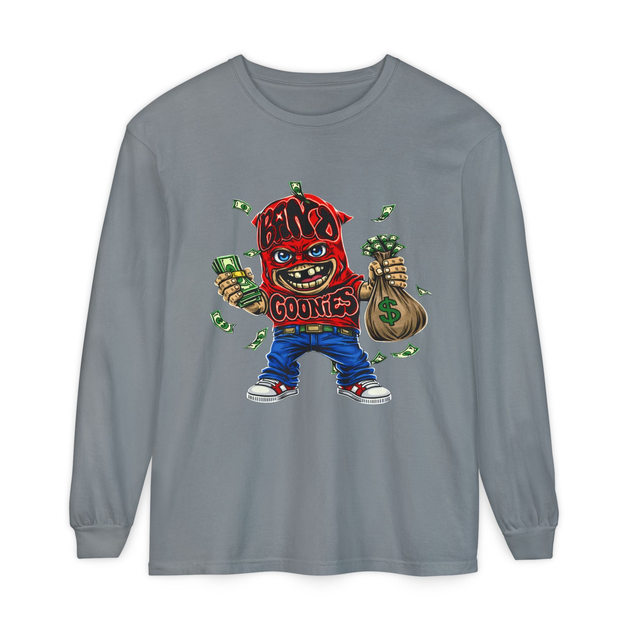 Unisex Garment-dyed Long Sleeve T-Shirt