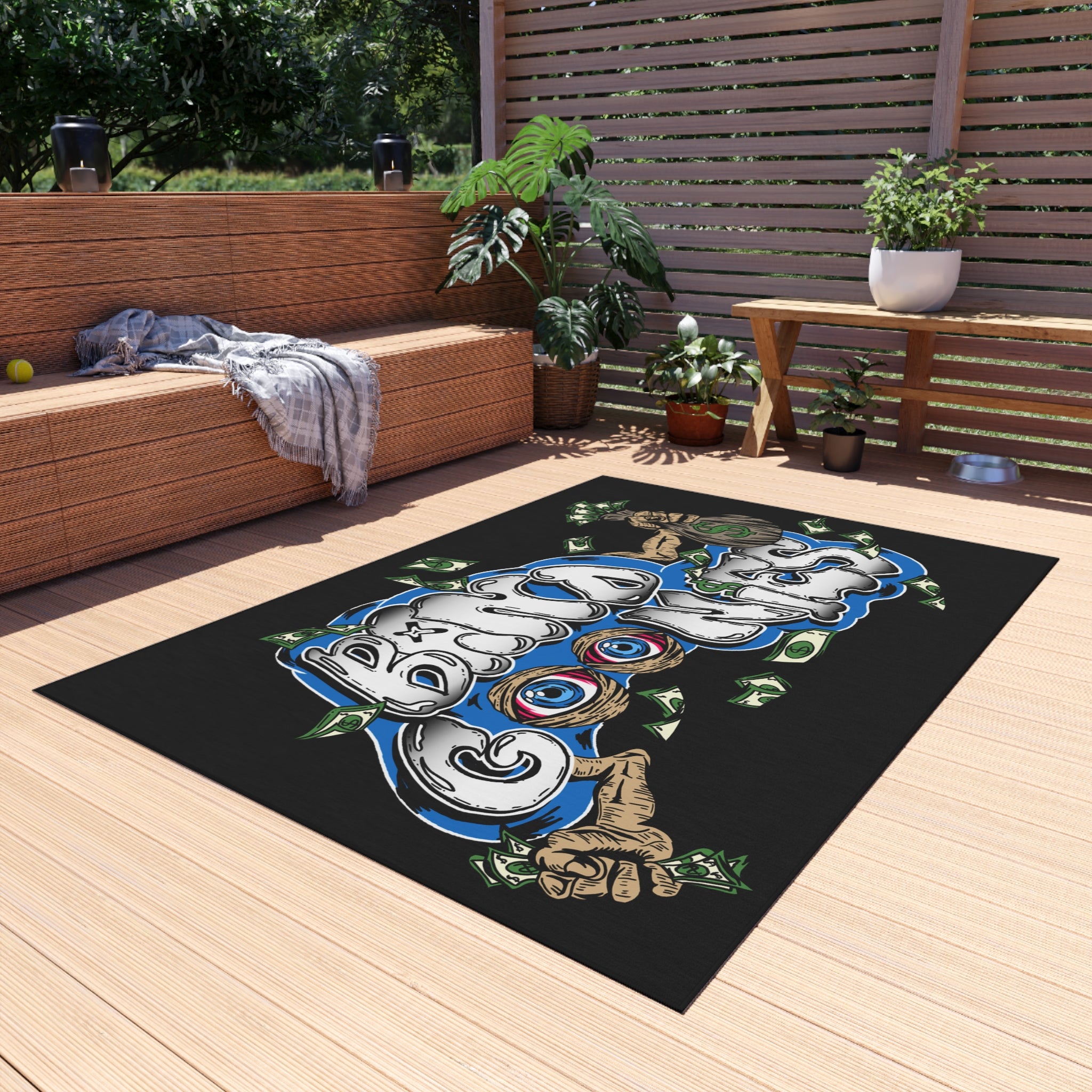 Outdoor Rug | Blue Band Goonies