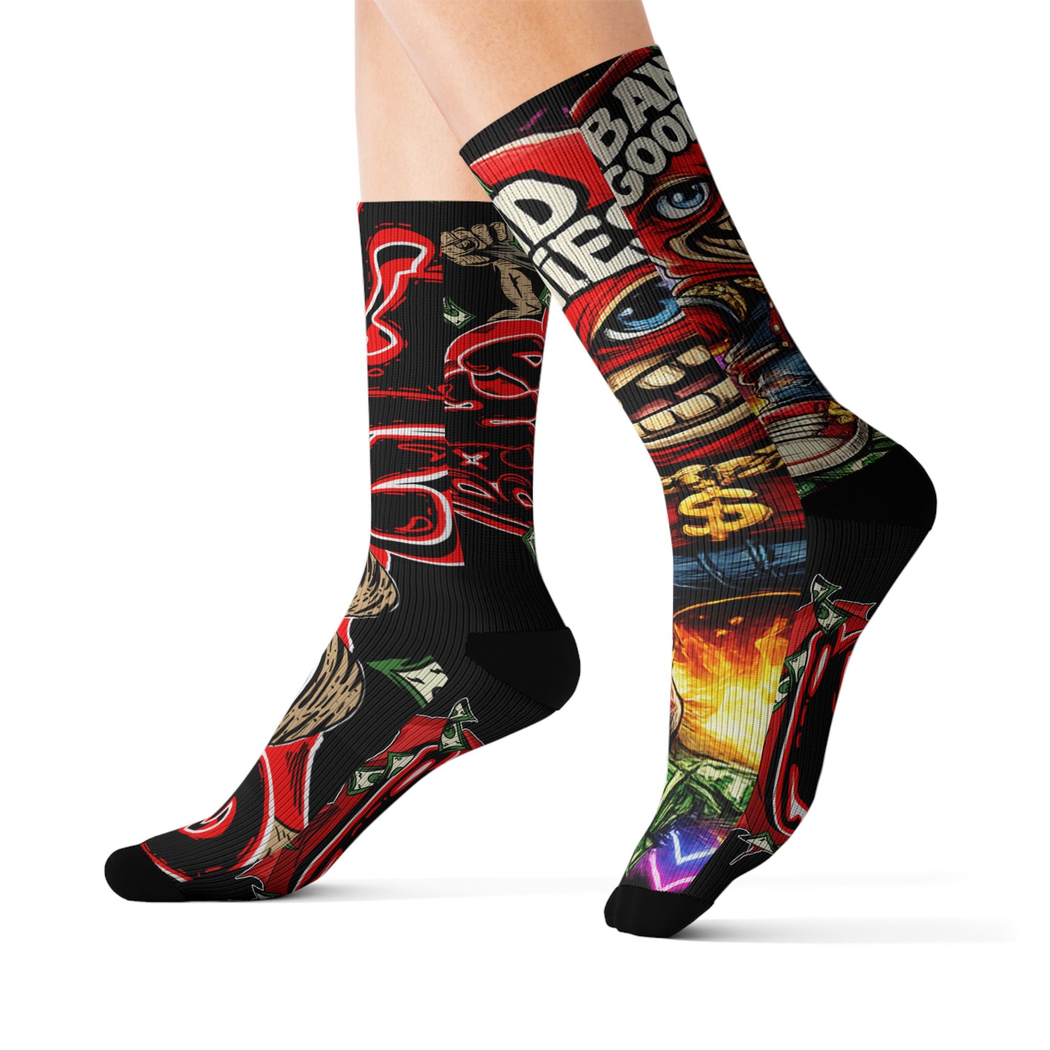 "Feud & Fire" Band Goonie Socks