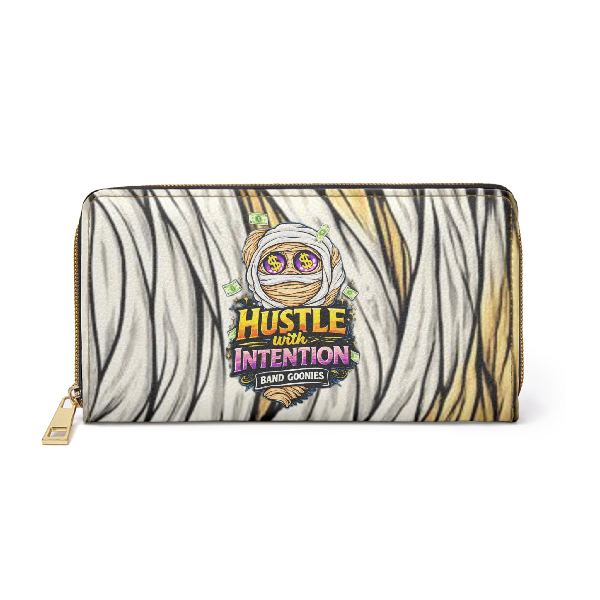 Zipper Wallet | OG Goonie "Hustle with Intention"