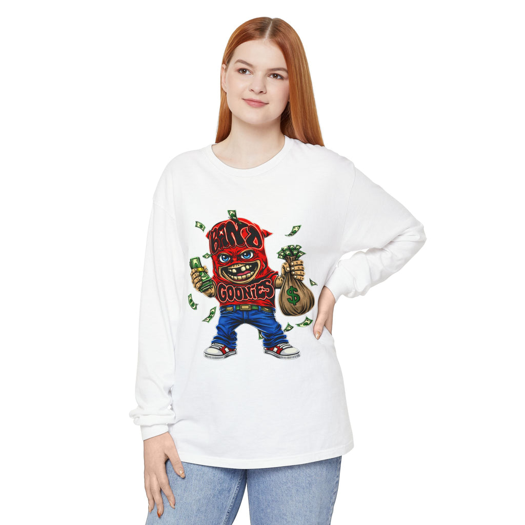 Unisex Garment-dyed Long Sleeve T-Shirt