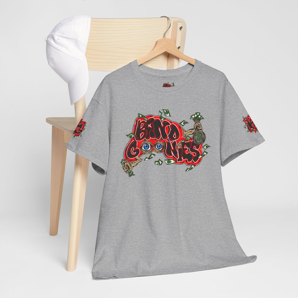 Heavy Cotton T-Shirt | White & Red