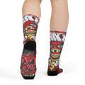 Red Goonie Crew Socks