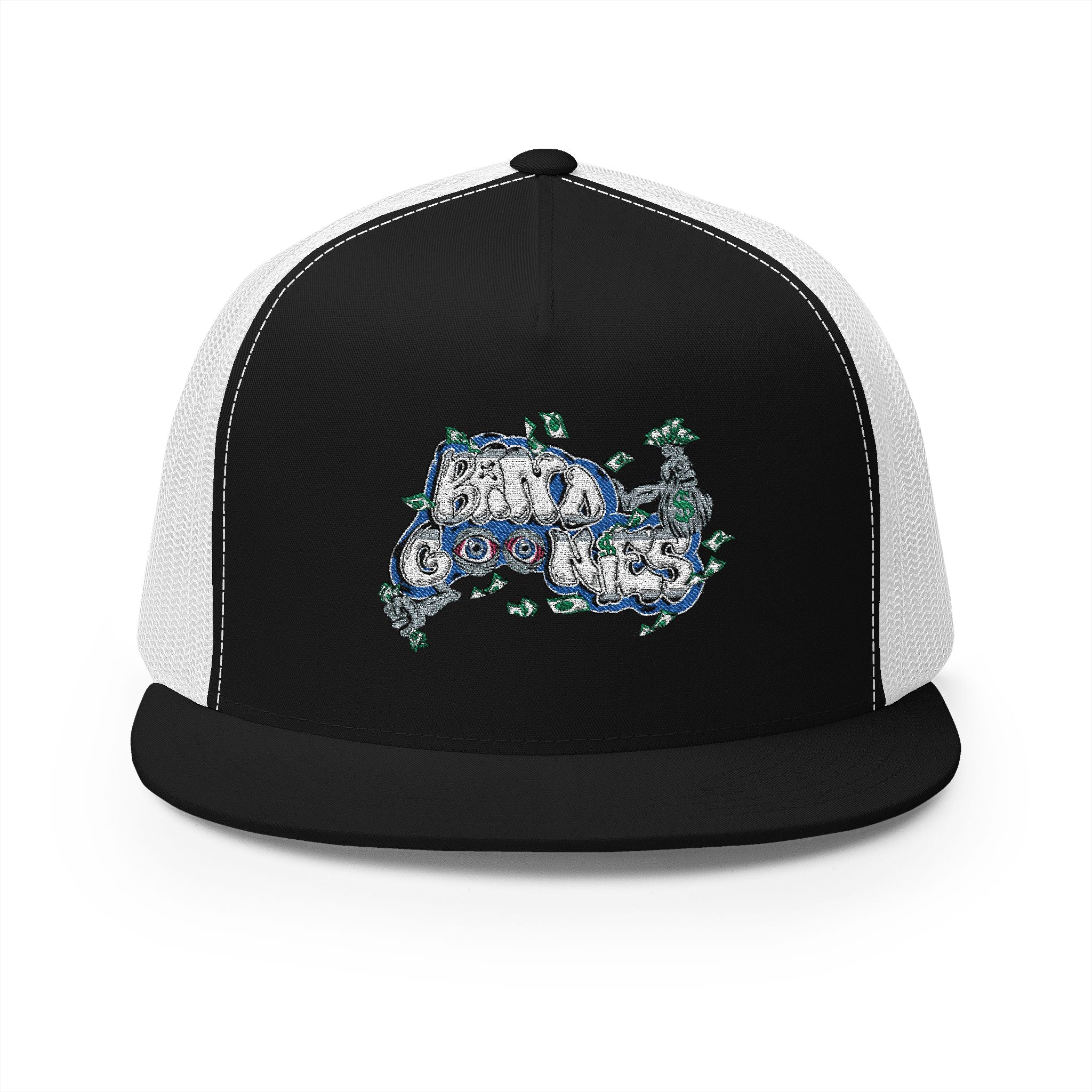 5 Panel Trucker Cap Blue Band Goonies (Embroidery)