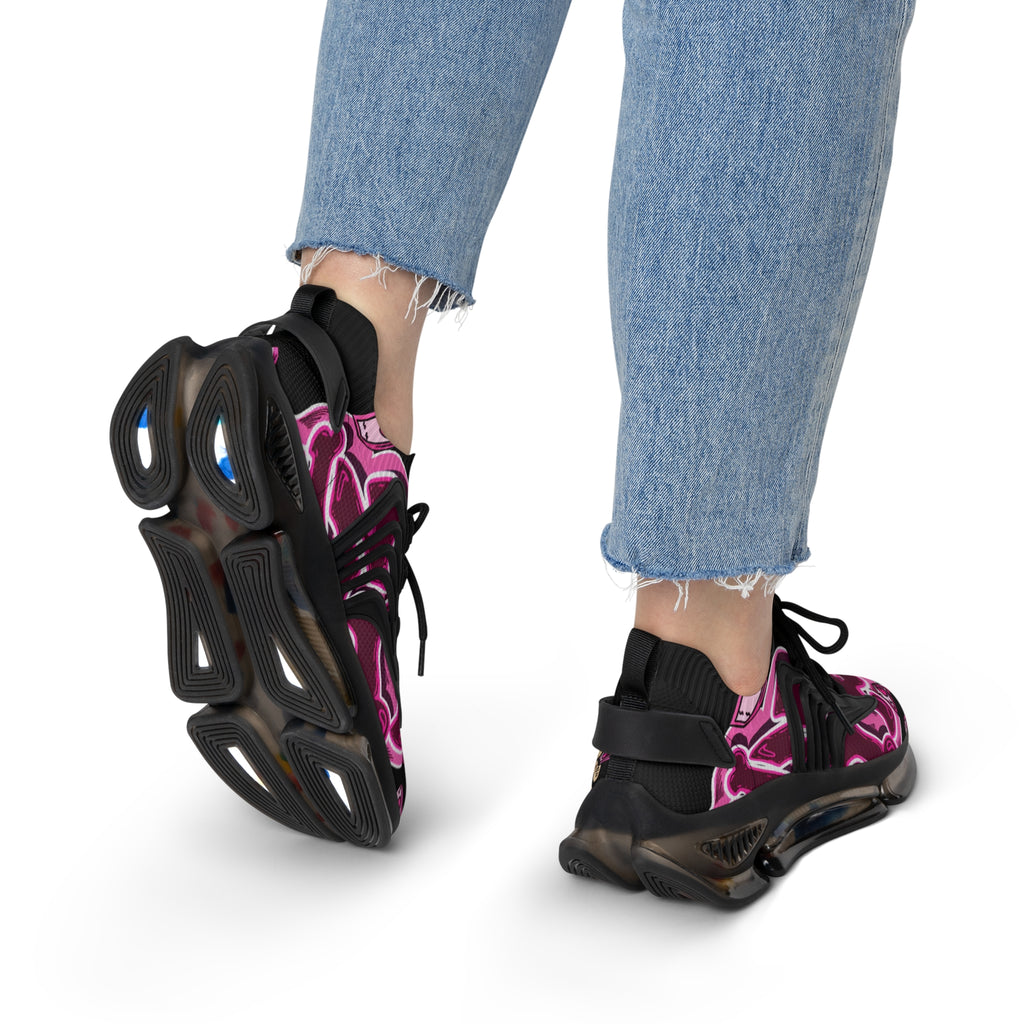 Women's Mesh Sneakers | Pink Band Goonies
