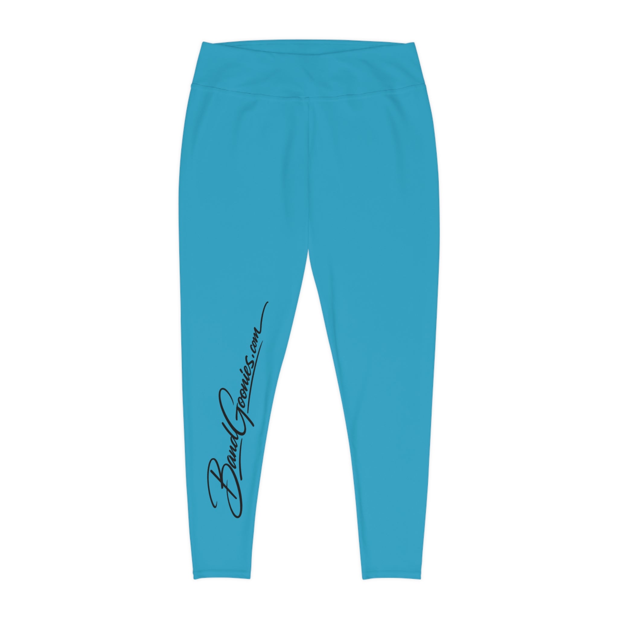 Plus Size Leggings (Turquoise) | Band Goonies Branded