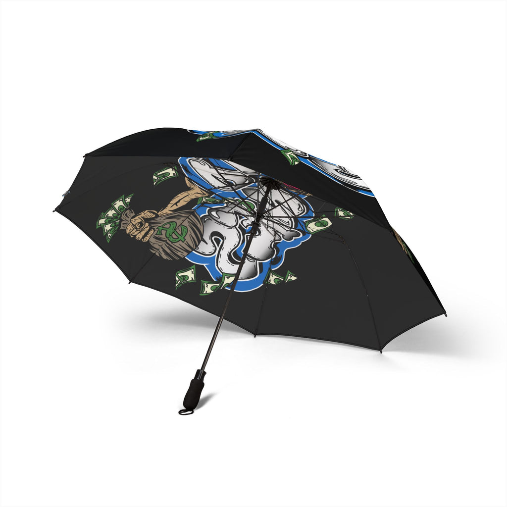 Semi-Automatic Foldable Umbrella (Black) | Blue Band Goonies