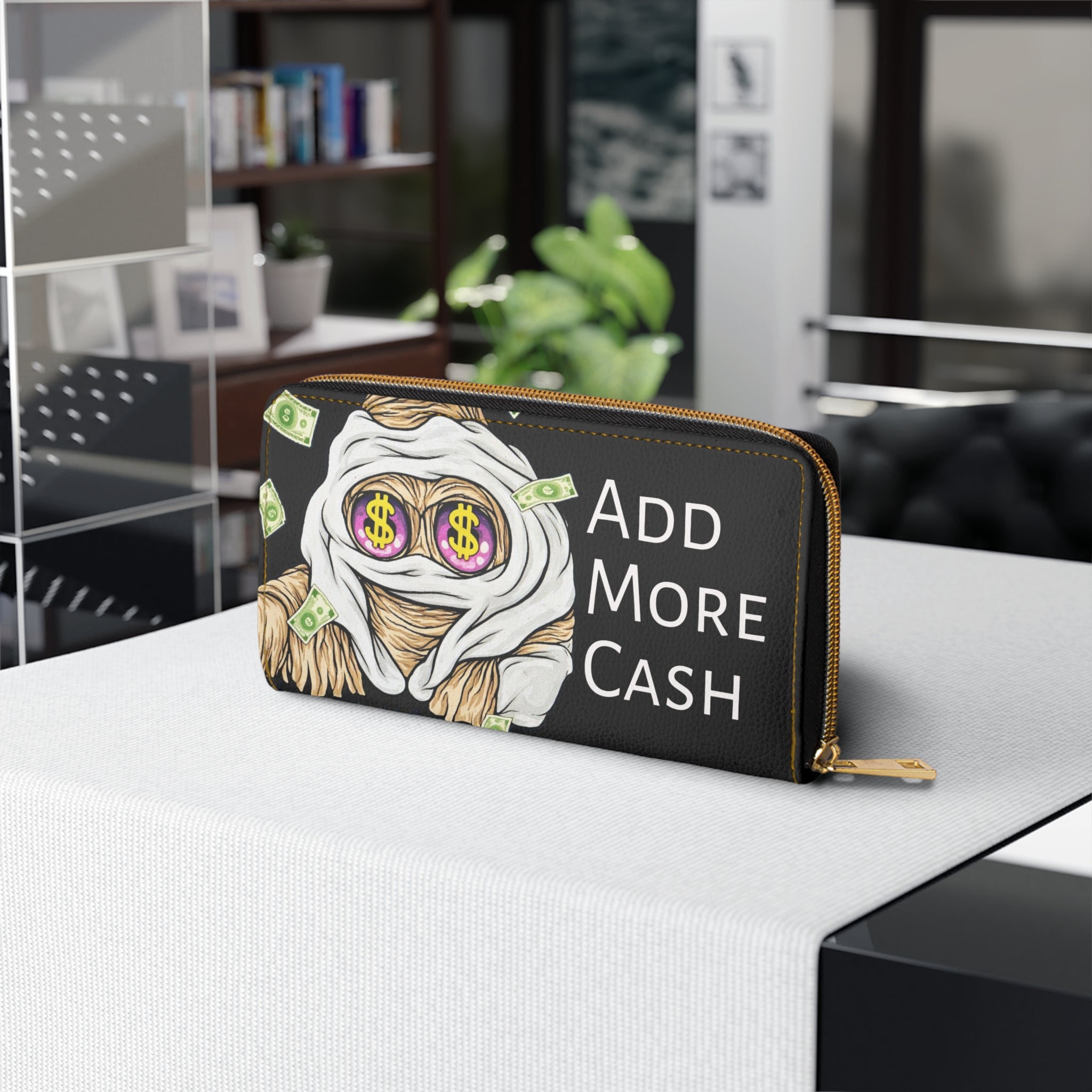 Zipper Wallet | OG Goonie "Add More Cash"