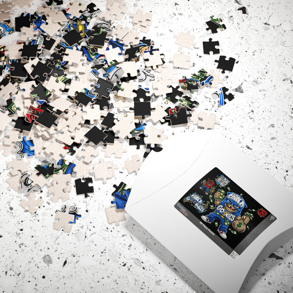 Puzzle (110, 252, 520, 1014-piece) | Black & Red