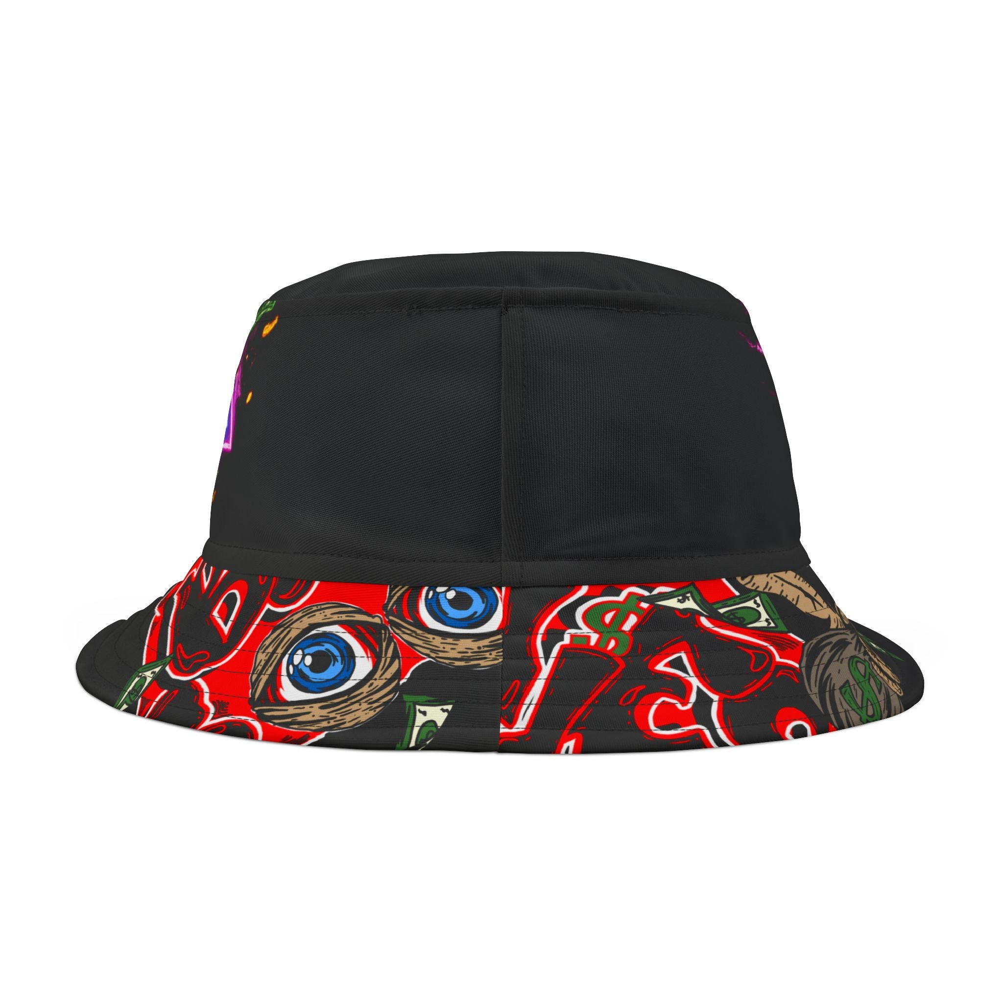 Bucket Hat "Feud & fire" Red Goonie