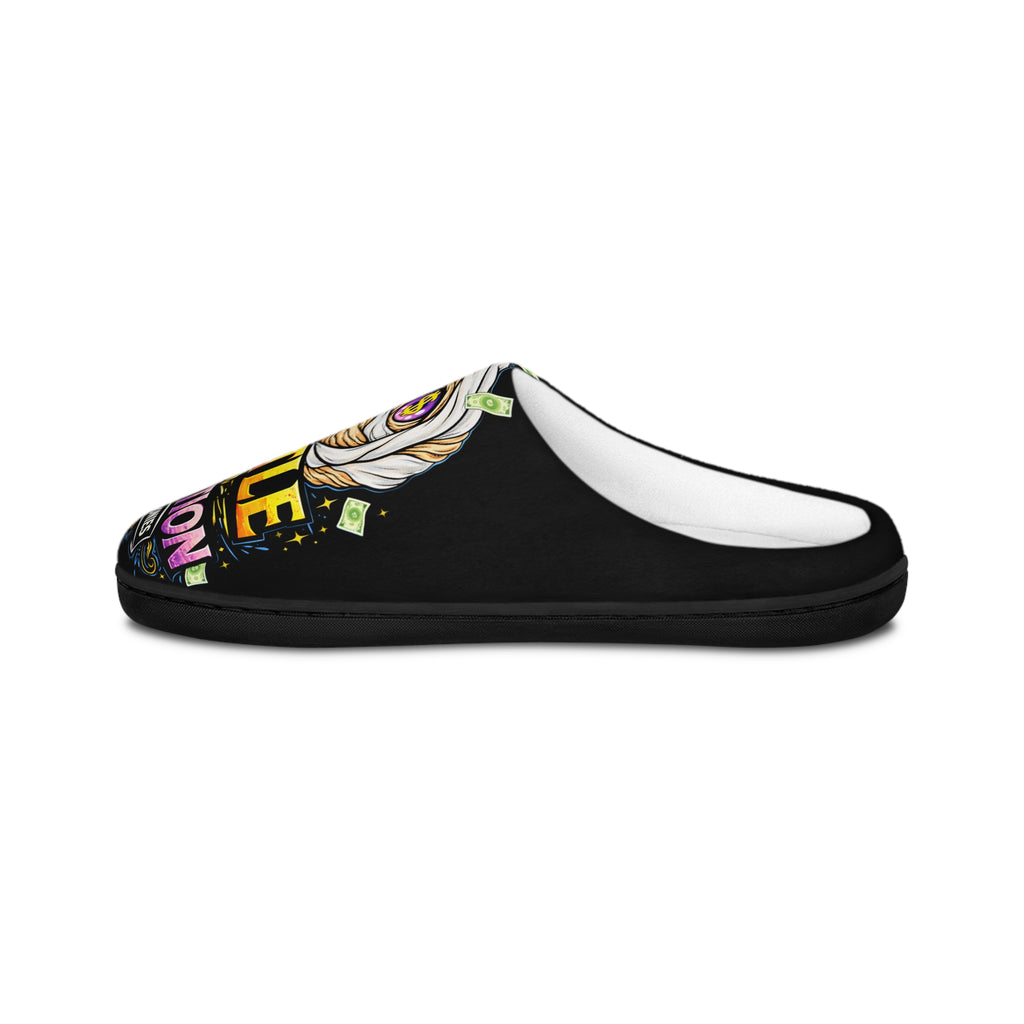 Men's Indoor Slippers | OG Goonie "Hustle with Intention"