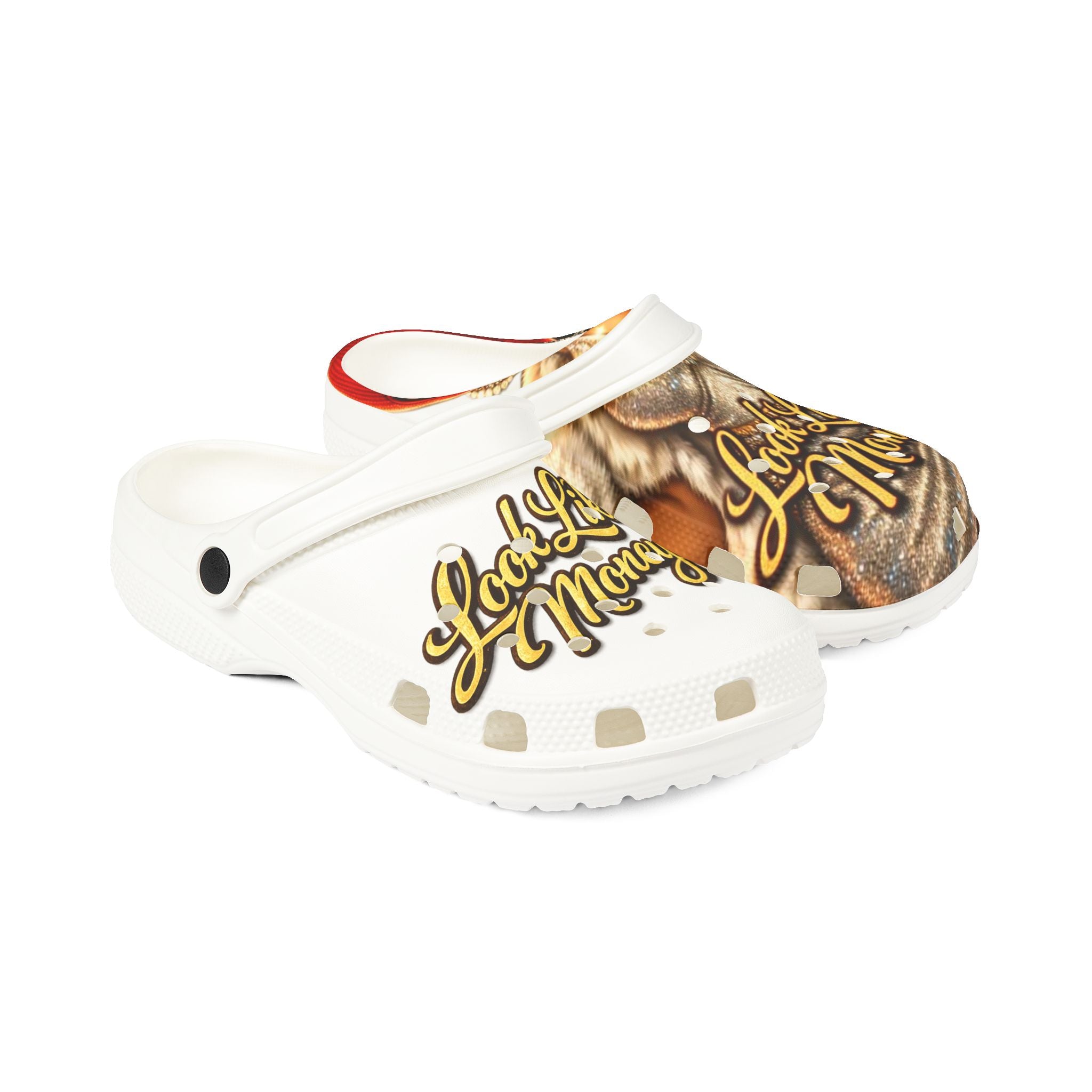 Foam Rubber Clog Shoes | Girl Goonie "Look Like Money"