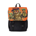 Casual Shoulder Backpack | Orange & Purple OG Goonie