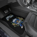 Car Mats (Set of 4) | Black & Blue