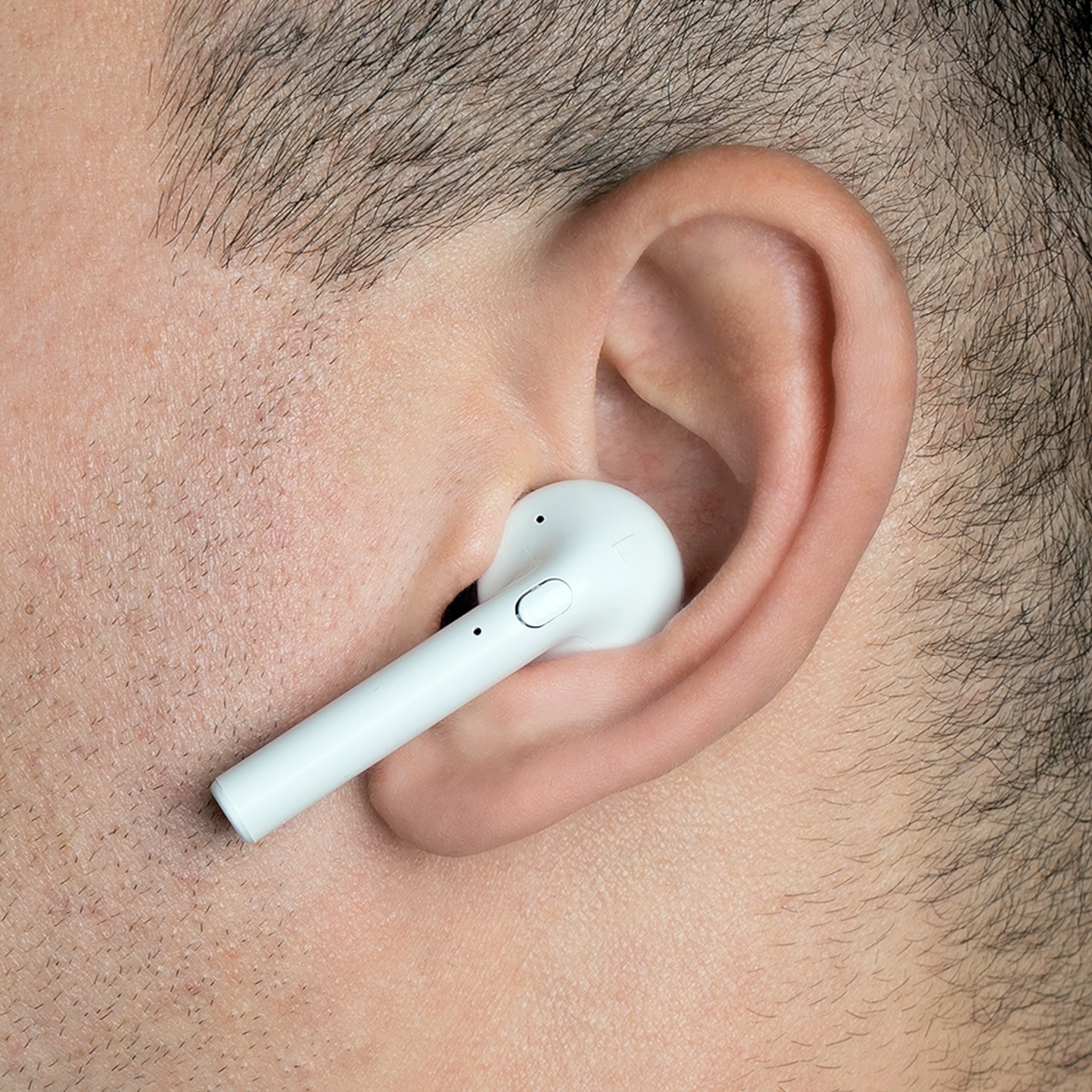 Blue & White Band Goonies Wireless Earbuds