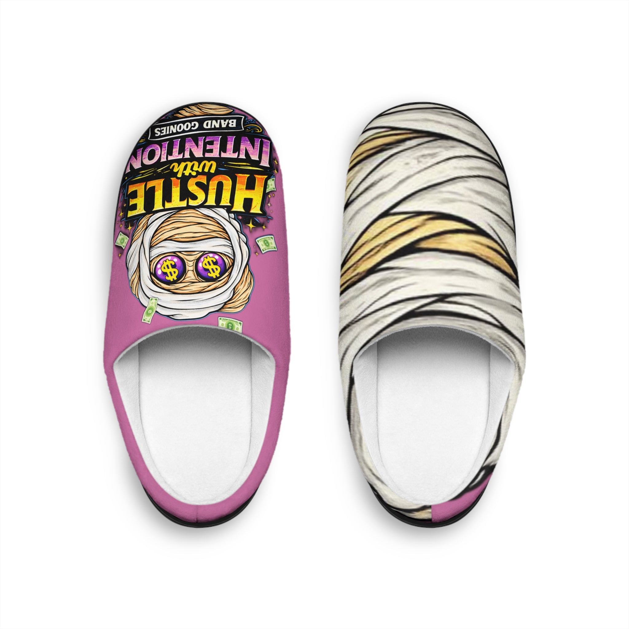 Women's Indoor Slippers | OG Goonie "Hustle with Intention"