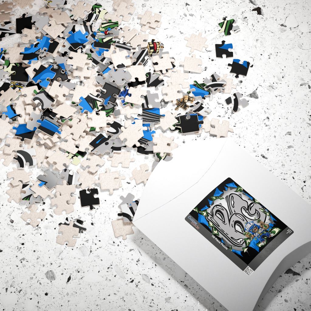 Puzzle (110, 252, 520, 1014-piece) | Black & Red