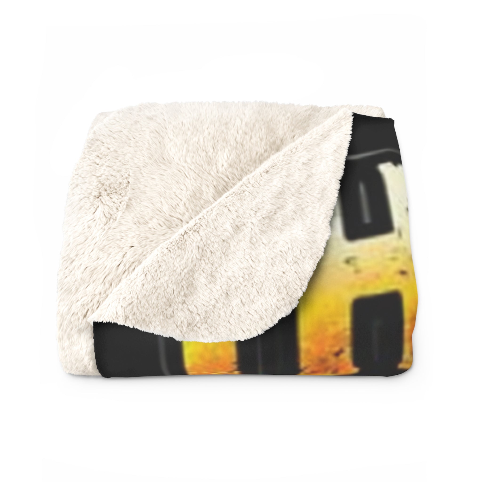 Sherpa Fleece Blanket | OG Goonie "The Grind Dont Stop, People Do"