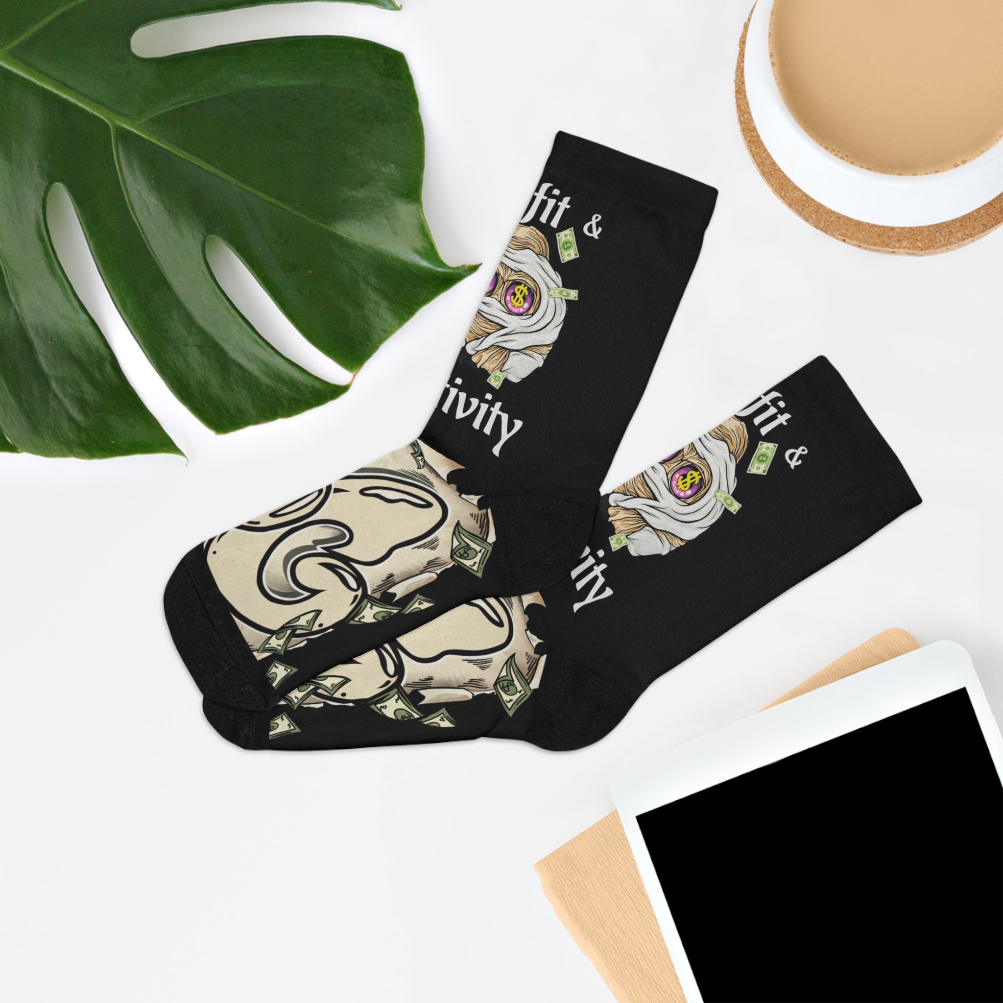 OG Goonie "Profit is Positivity" Poly Socks