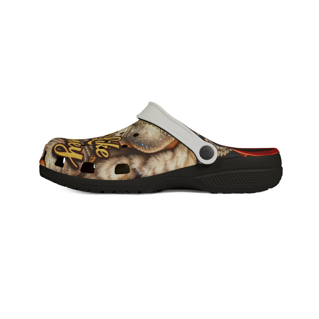 Foam Rubber Clog Shoes | Girl Goonie "Look Like Money"