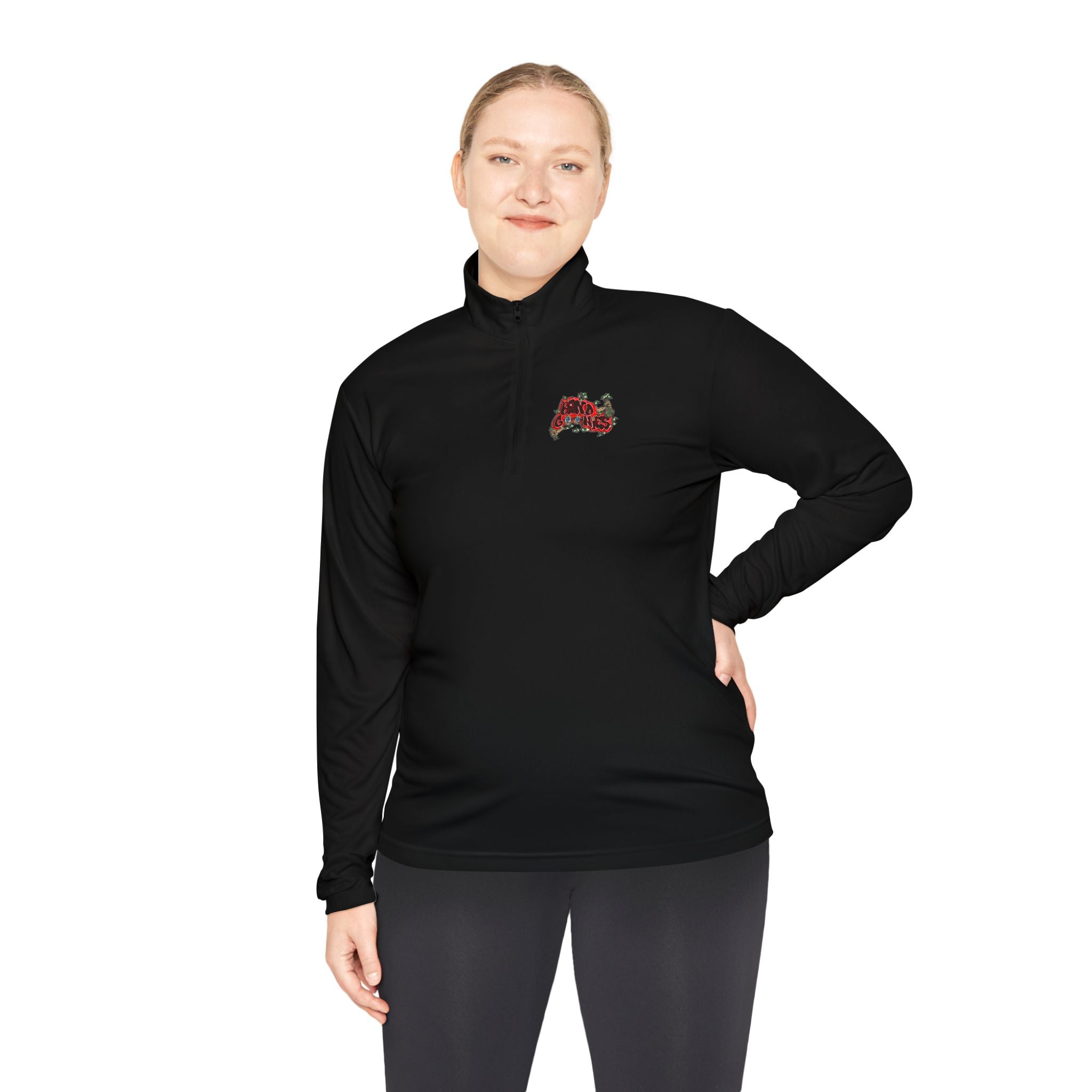 Red Band Goonie Unisex Quarter-Zip Pullover