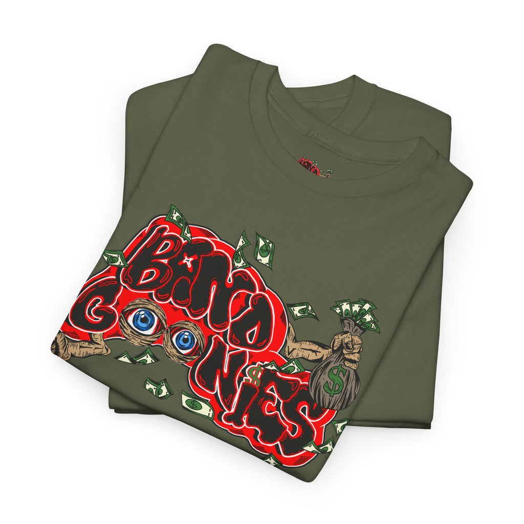 Heavy Cotton T-Shirt | White & Red