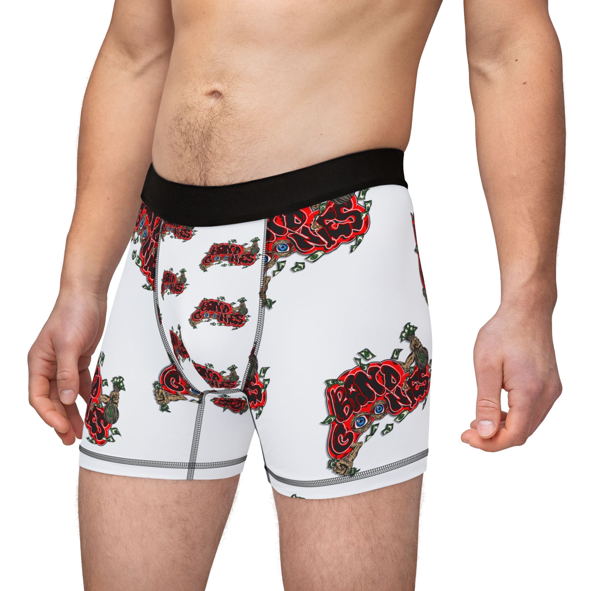 Men's Boxers (White) | Red Bank Goonies