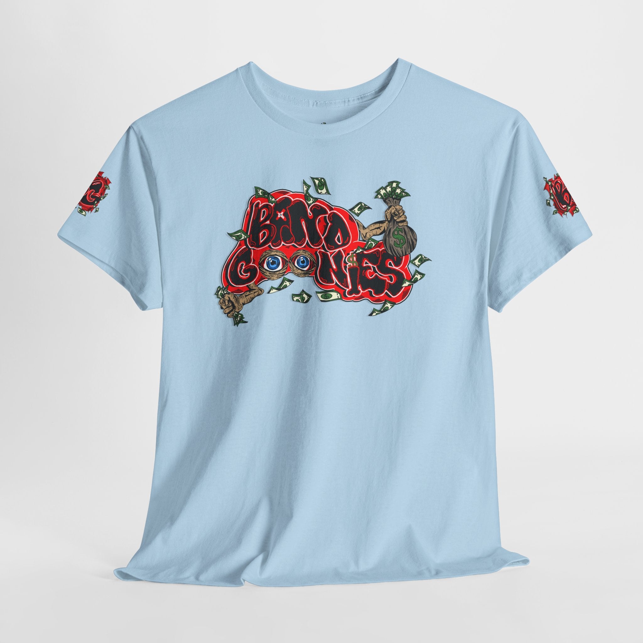 Heavy Cotton T-Shirt | White & Red