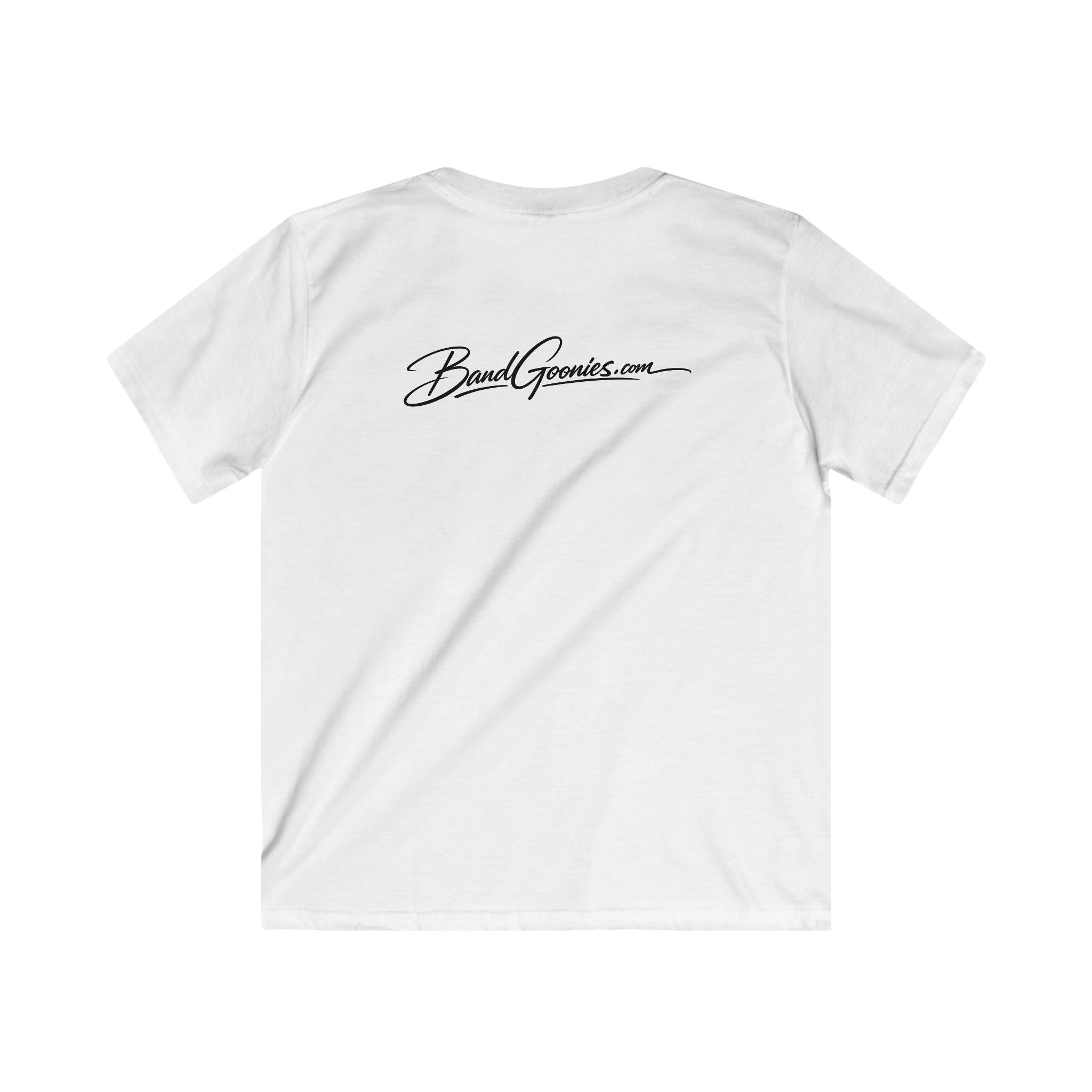 Kids Soft Style T-Shirt | Red Bubbly Band Goonies