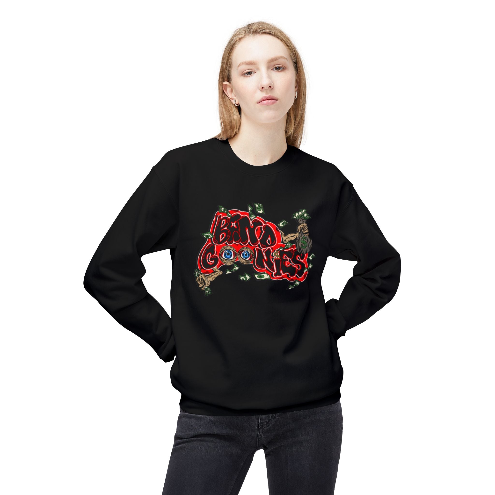 Midweight Soft Style Fleece Crewneck Sweatshirt