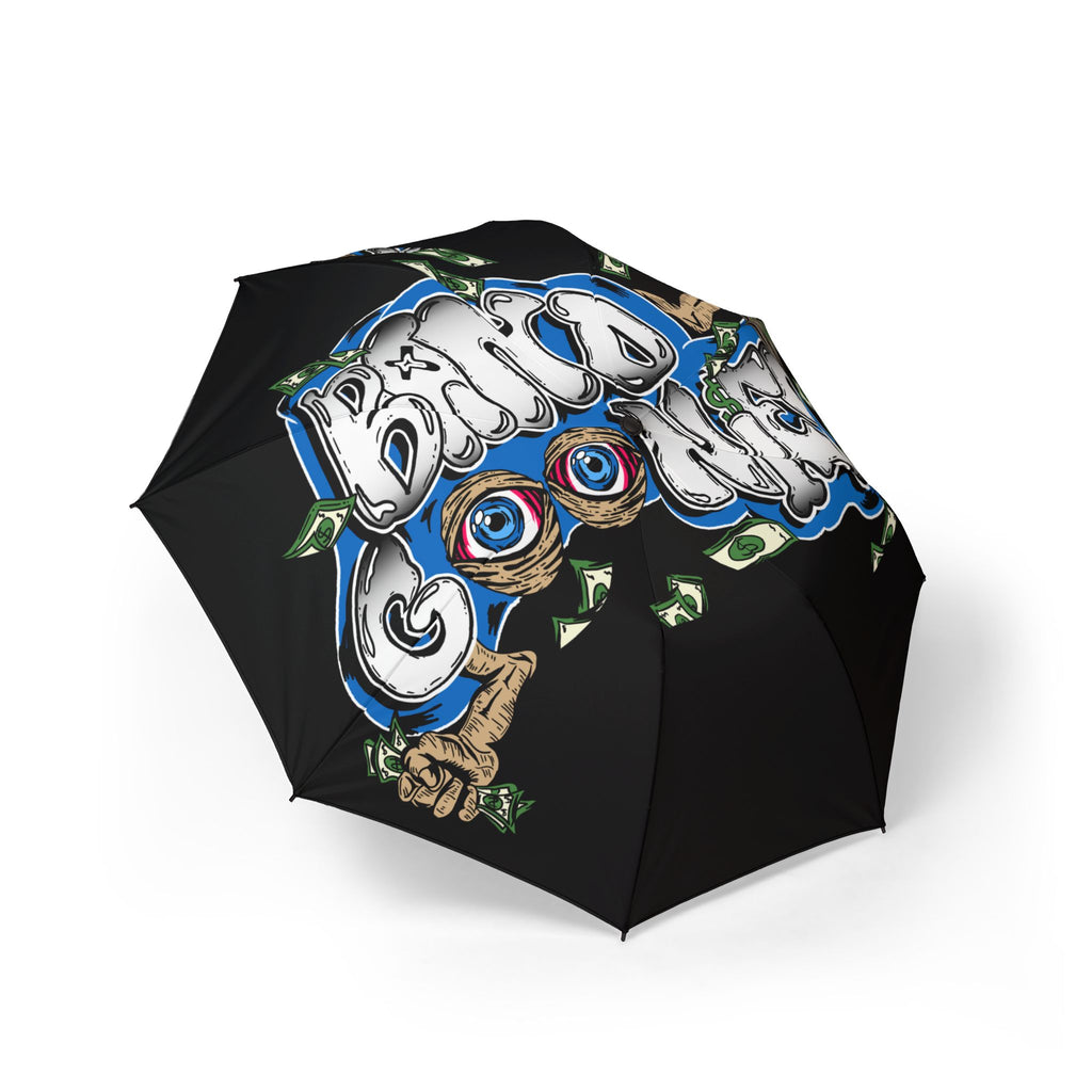 Semi-Automatic Foldable Umbrella (Black) | Blue Band Goonies