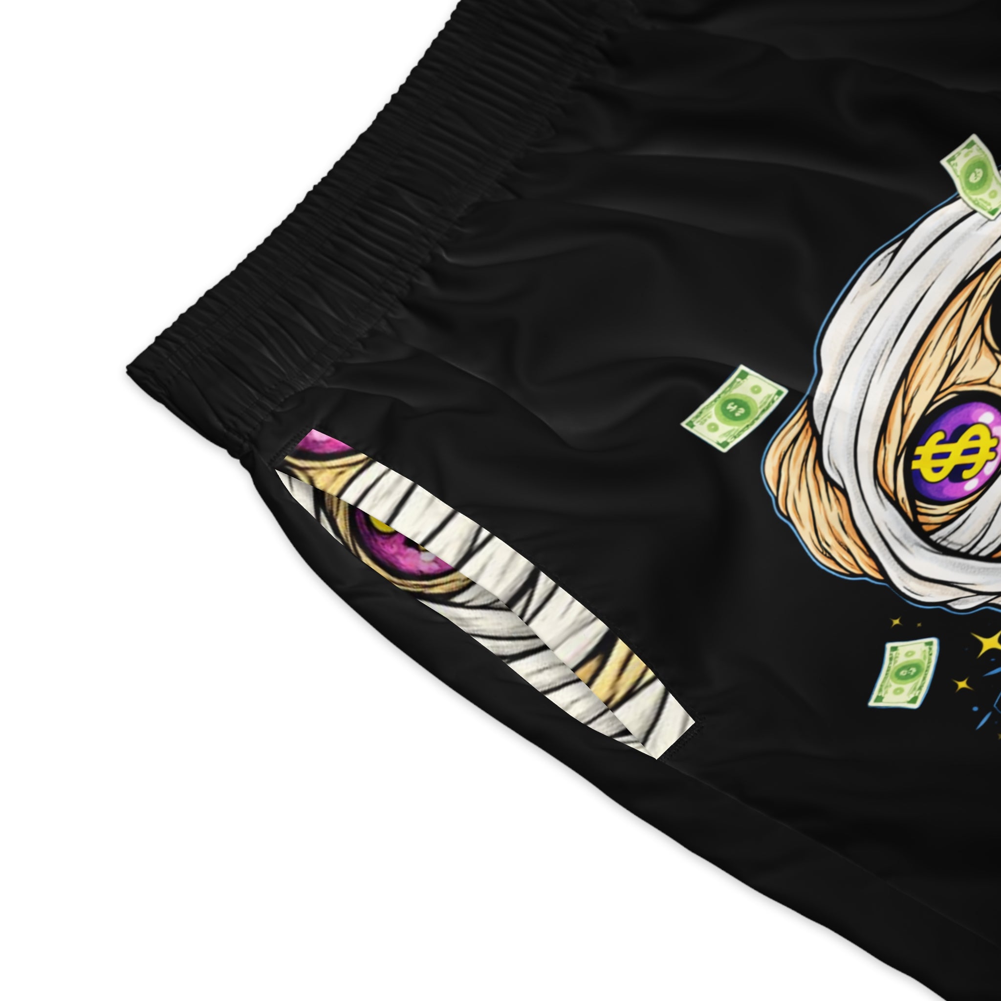Men's Jogger Shorts (Black) OG Goonie "Hustle with Intention"