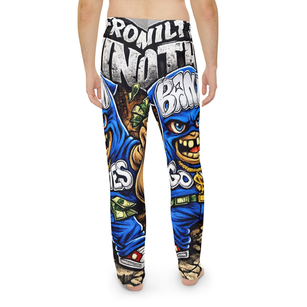 Men's Pajama Pants | Blue Goonie "Built from Nothing"