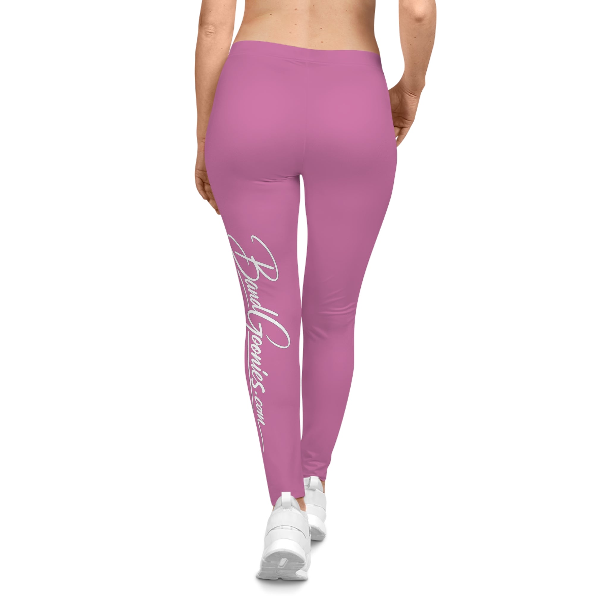 Women's Casual Leggings (Pink) | Band Goonies Branded