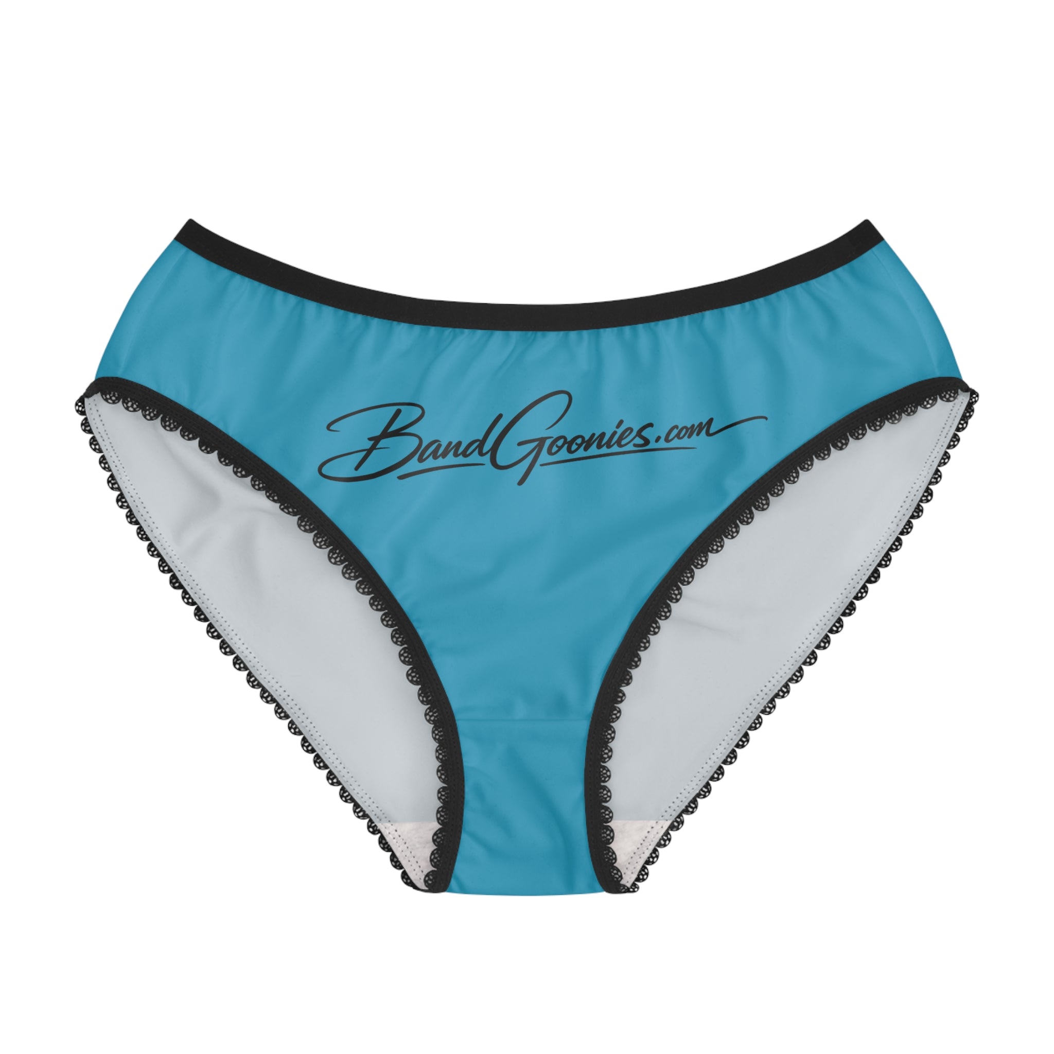 Women's Briefs (Turquoise) | Band Goonies Branded
