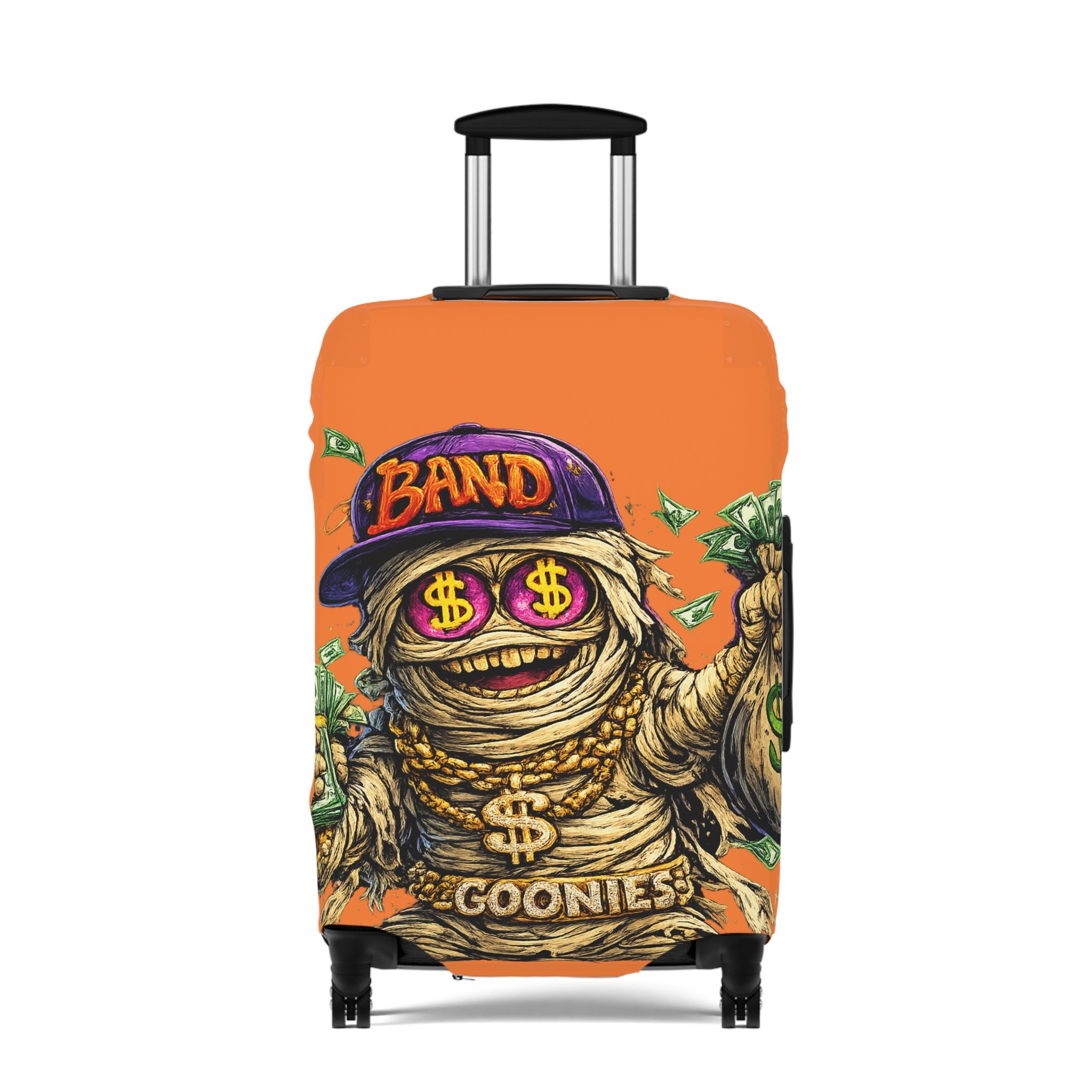 Luggage Cover |Orange & Purple OG Goonie