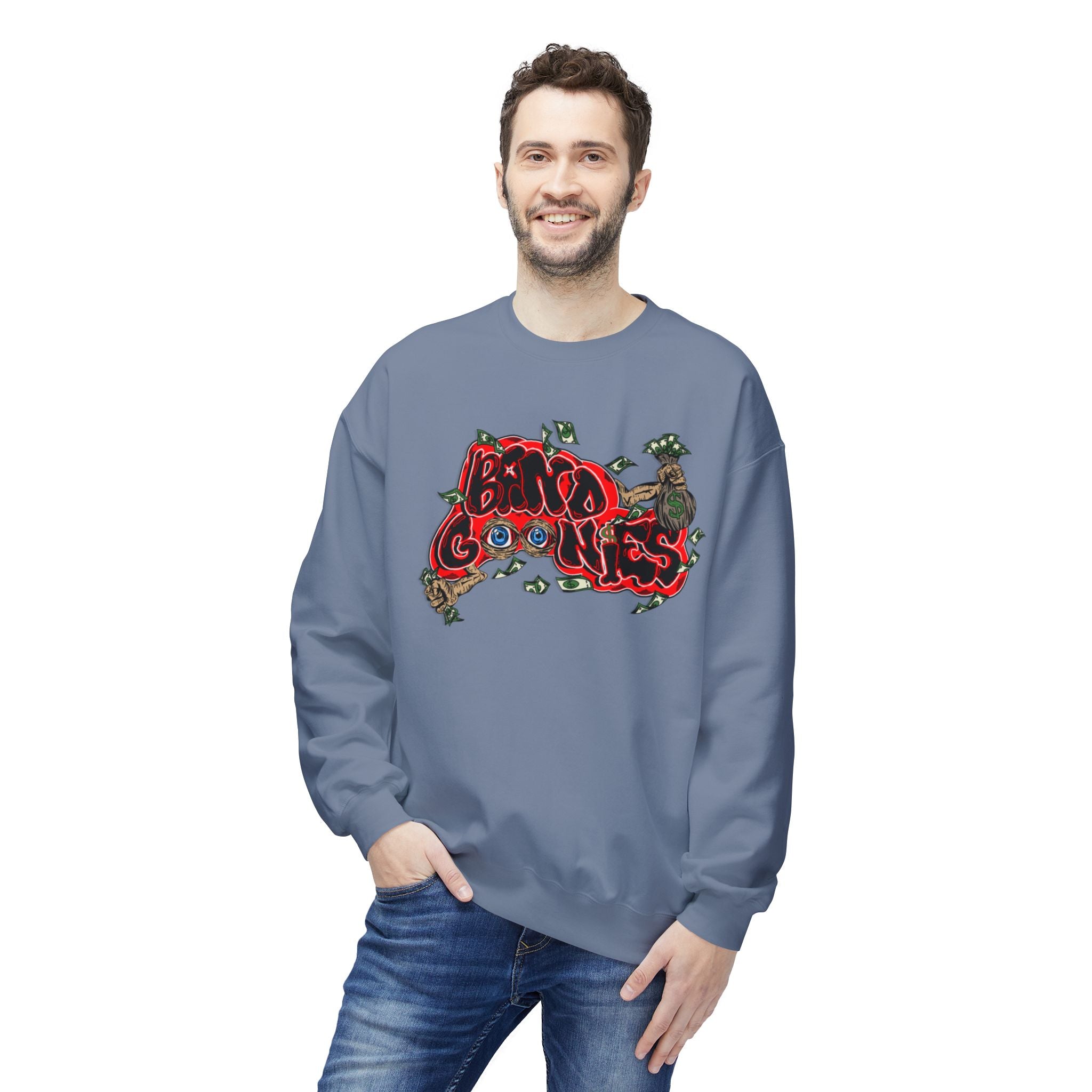 Midweight Soft Style Fleece Crewneck Sweatshirt