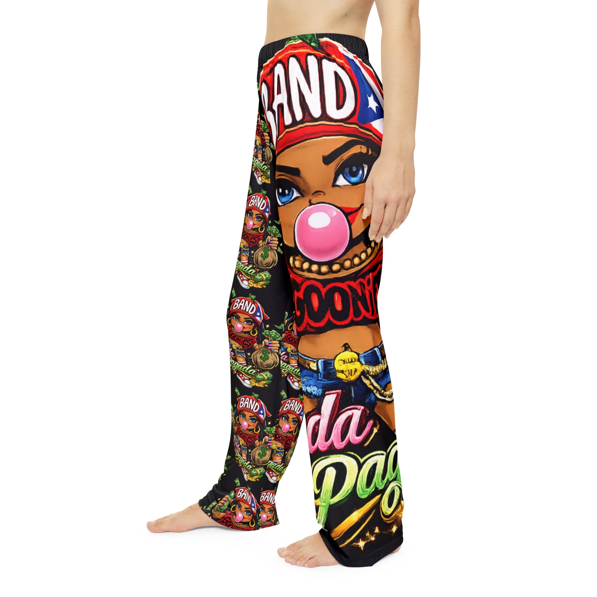 Women's Pajama Pants | Red Girl Goonie "Linda y Pagada"
