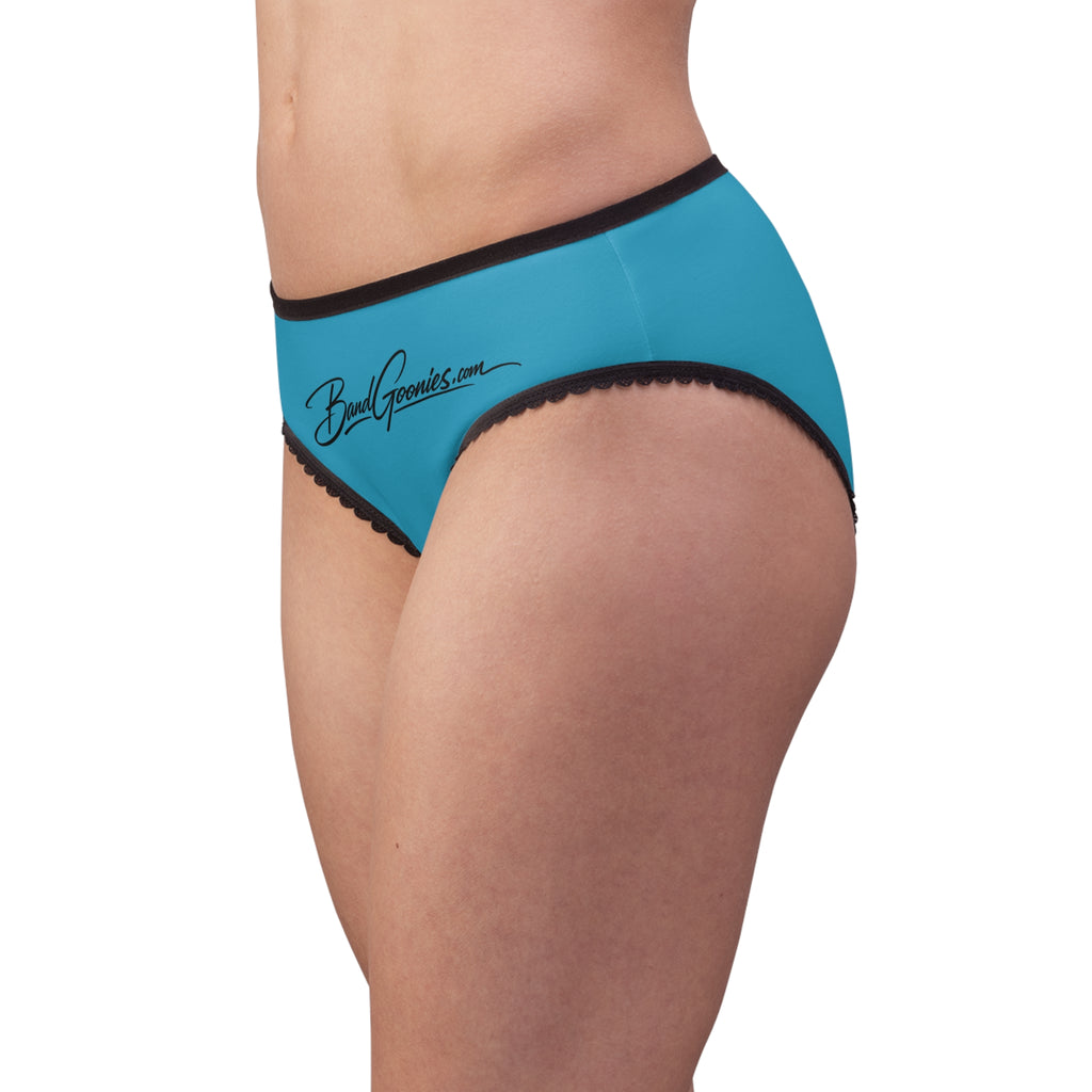 Women's Briefs (Turquoise) | Band Goonies Branded