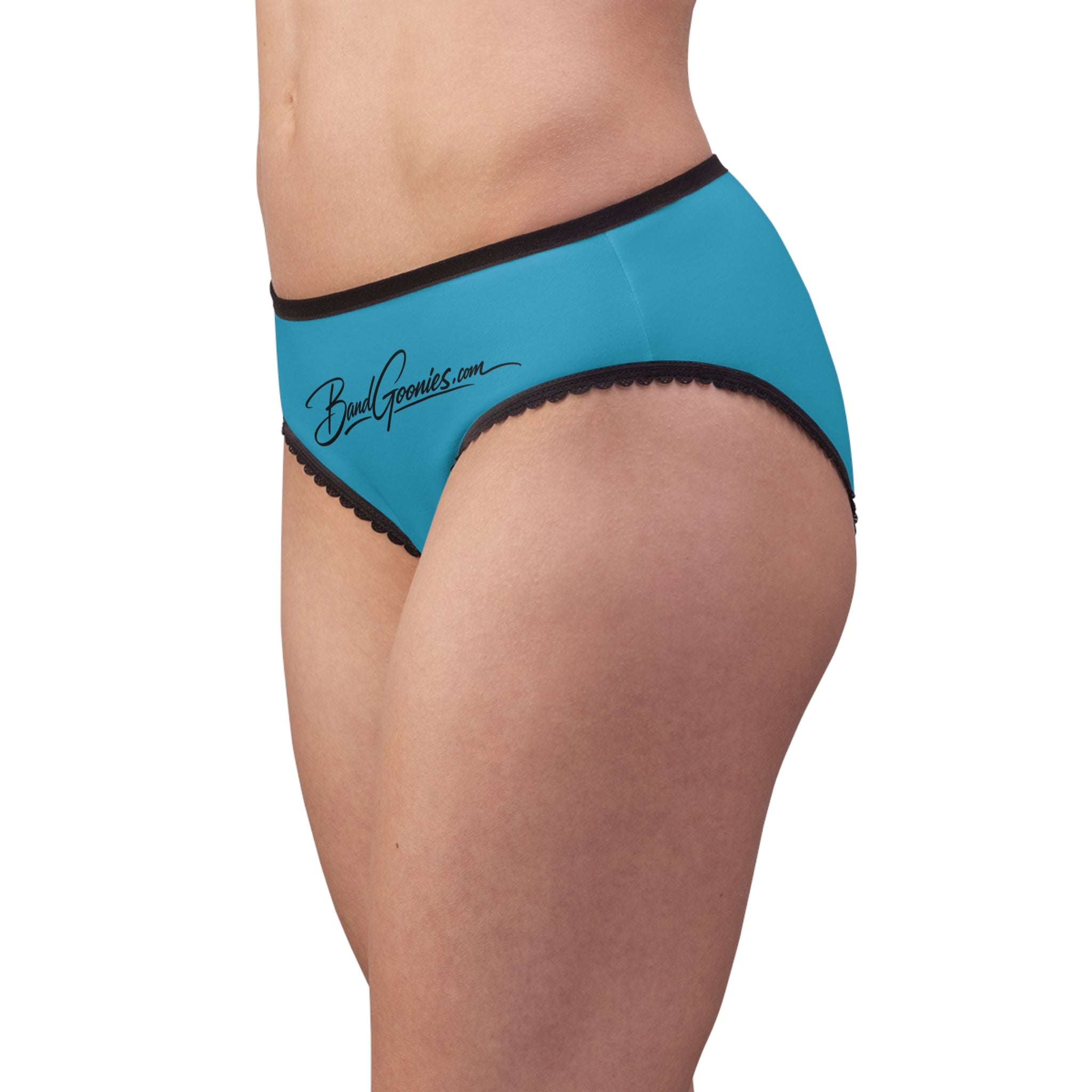Women's Briefs (Turquoise) | Band Goonies Branded