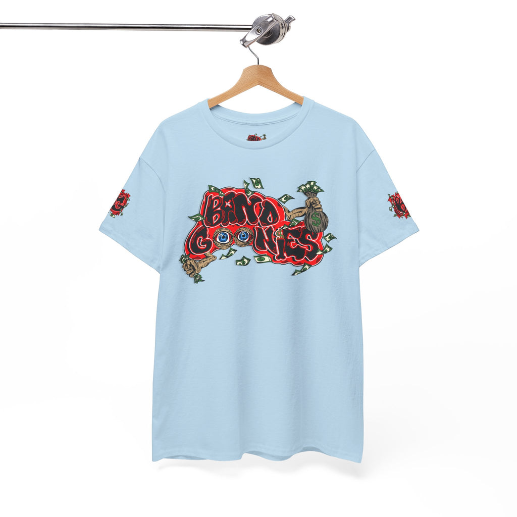 Heavy Cotton T-Shirt | White & Red