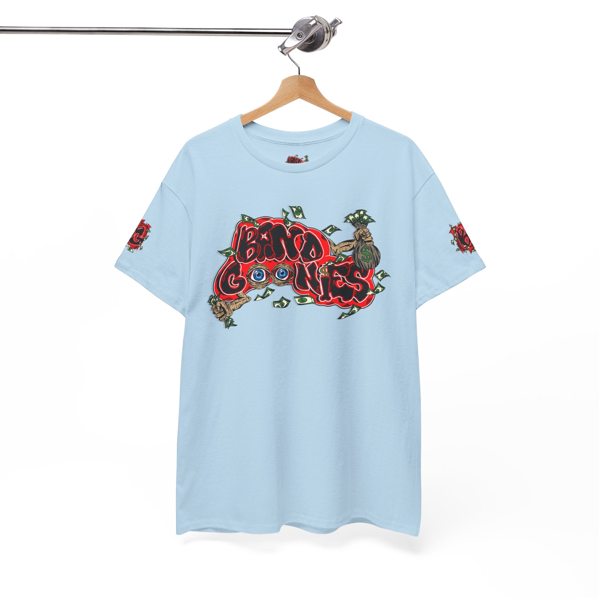 Heavy Cotton T-Shirt | White & Red