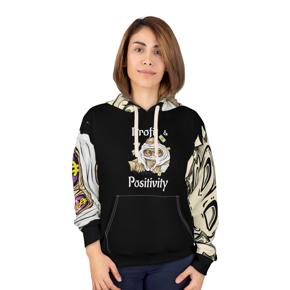 "Profit & Positivity" Pullover Hoodie