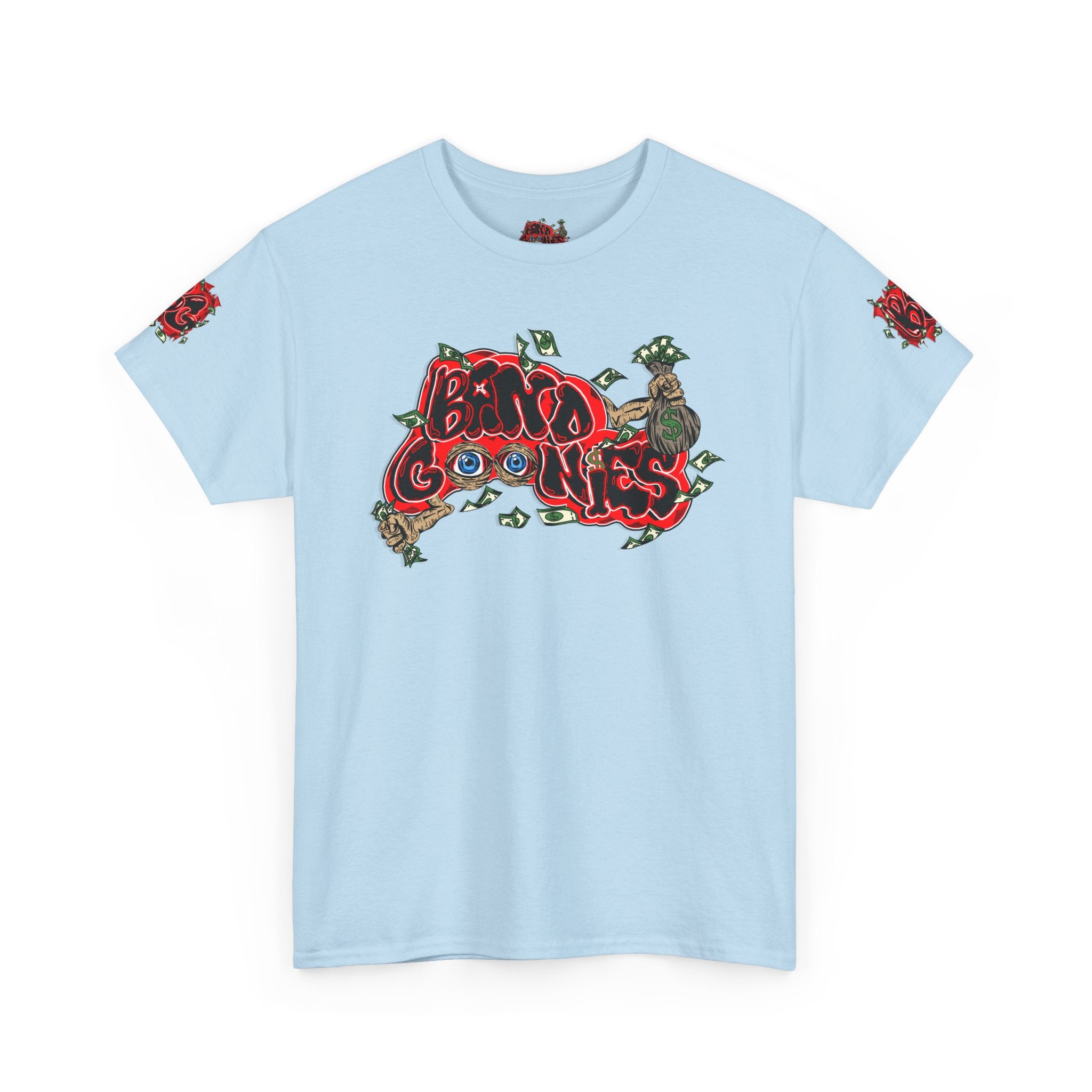 Heavy Cotton T-Shirt | White & Red