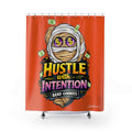 Bathroom Shower Curtain | OG Goonie "Hustle with Intention"