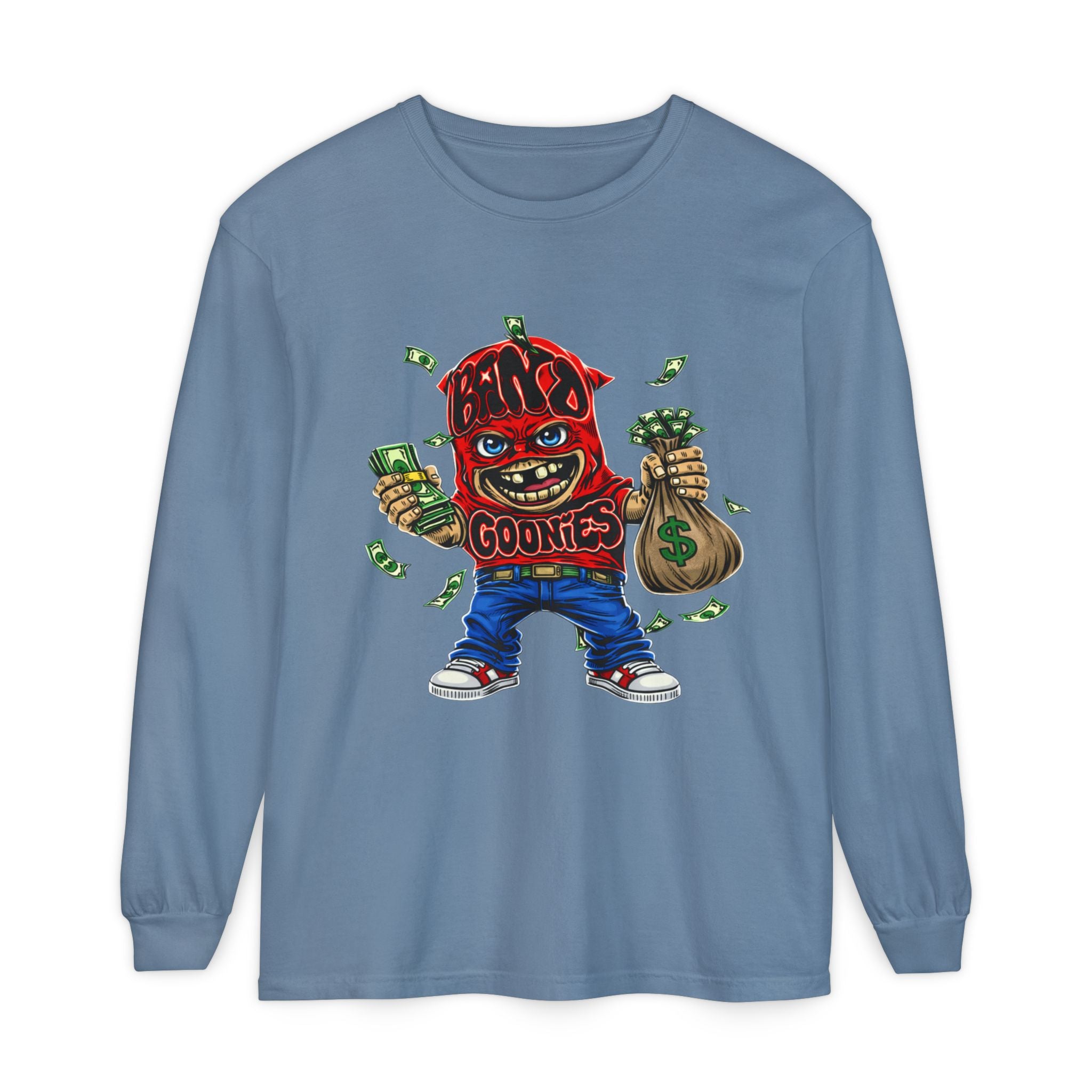 Unisex Garment-dyed Long Sleeve T-Shirt