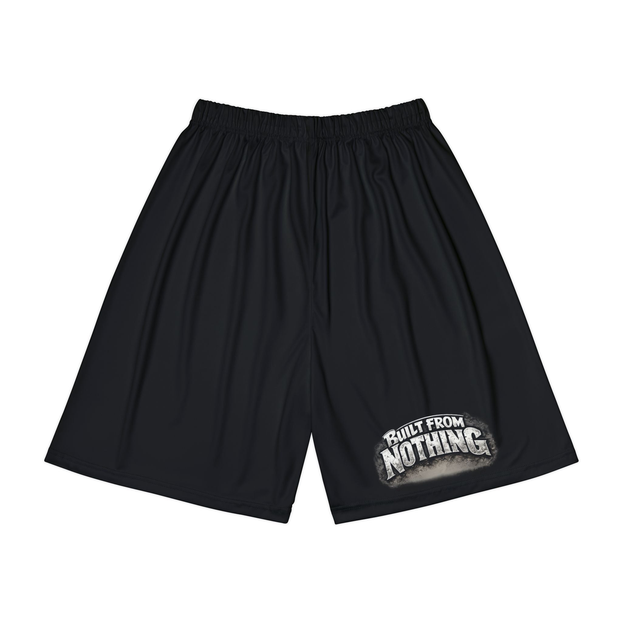 Men’s Sports Shorts (Black) | Blue Goonie "Built from Nothing"