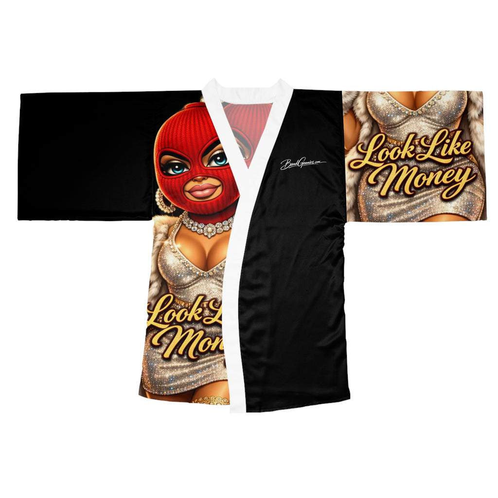 Long Sleeve Robe | Red Girl Goonie "Looks Like Money"